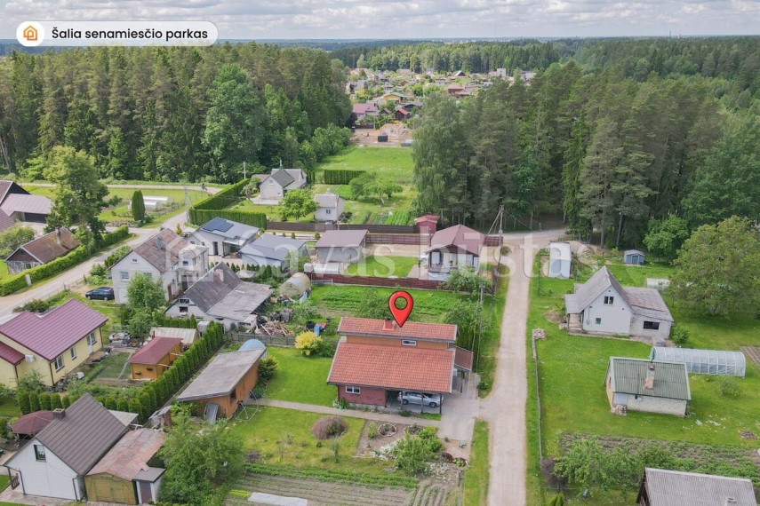 Parduodamas namas Mažeikių r. sav., Naikių k., Gilių 1-oji, 76.74 m2 ploto, 2 aukštai 16