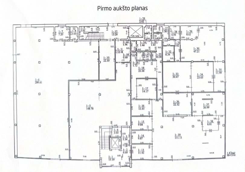 Parduodamos patalpos Tilžės g., Centras, Šiaulių m., Šiaulių m. sav., 3145.93 m² ploto 31