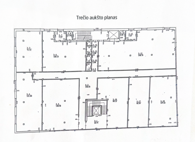 Parduodamos patalpos Tilžės g., Centras, Šiaulių m., Šiaulių m. sav., 3145.93 m² ploto 33