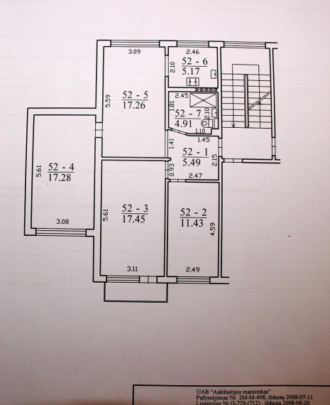 Parduodamas butas Klaipėdos g., Klaipėdos, Panevėžio m., Panevėžio m. sav., 79.00 m² ploto 4 kambariai 2