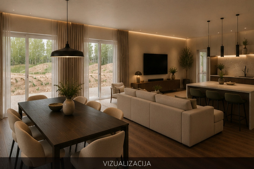 Parduodamas namas Bitininkų g., Didžiasalio k., Vilniaus r. sav., 102.03 m2 ploto, 1 aukštai 3