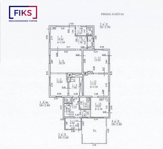 Parduodamas namas Gedimino g., Kazlų Rūdos m., Kazlų Rūdos sav., 205.85 m² ploto 9 kambariai 31