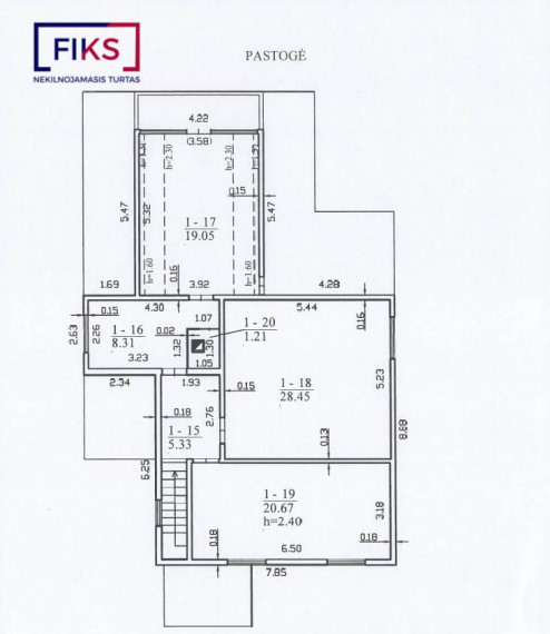 Parduodamas namas Gedimino g., Kazlų Rūdos m., Kazlų Rūdos sav., 205.85 m² ploto 9 kambariai 32
