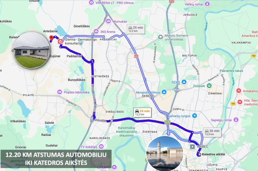Parduodamas namas Miško g., Vilniaus m., Vilniaus m. sav., 212 m2 ploto, 1 aukštai 37
