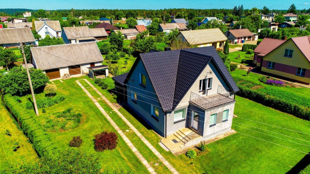 Parduodamas namas Darželio g., Neravų k., Druskininkų sav., 137.9 m2 ploto, 1 aukštai 2
