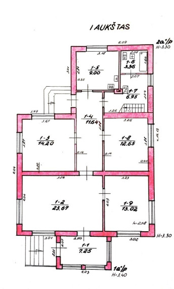 Parduodamas namas Darželio g., Neravų k., Druskininkų sav., 137.9 m2 ploto, 1 aukštai 35