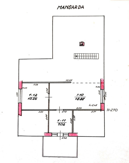 Parduodamas namas Darželio g., Neravų k., Druskininkų sav., 137.9 m2 ploto, 1 aukštai 36