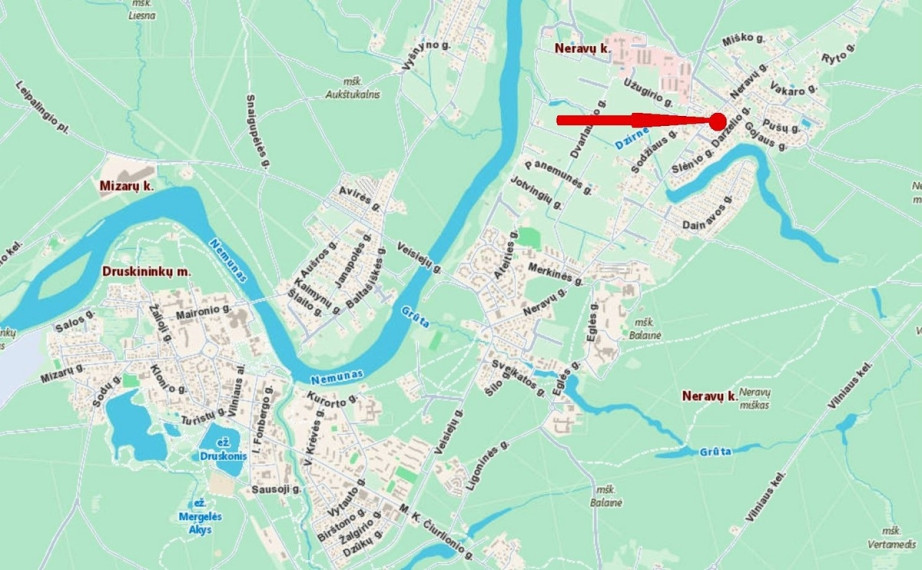 Parduodamas namas Darželio g., Neravų k., Druskininkų sav., 137.9 m2 ploto, 1 aukštai 38