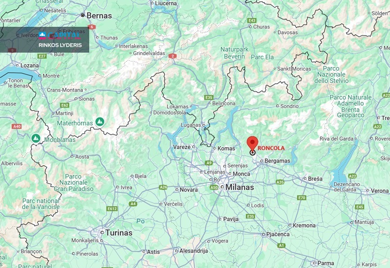 Parduodamas 60 kv.m. 3 kambarių butas su vaizdu į kalnus, Lombardija (Šiaurės Italija) 18