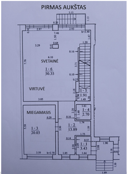 Parduodamas butas Salotės g., Pilaitė, Vilniaus m., Vilniaus m. sav., 213 m² ploto 4 kambariai 23