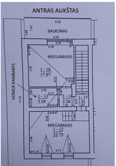 Parduodamas butas Salotės g., Pilaitė, Vilniaus m., Vilniaus m. sav., 213 m² ploto 4 kambariai 24