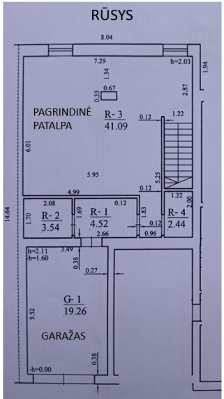 Parduodamas butas Salotės g., Pilaitė, Vilniaus m., Vilniaus m. sav., 213 m² ploto 4 kambariai 25