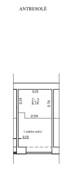 Parduodamas butas Drobės g., Žemieji Šančiai, Kauno m., Kauno m. sav., 25.93 m² ploto 2 kambariai 18