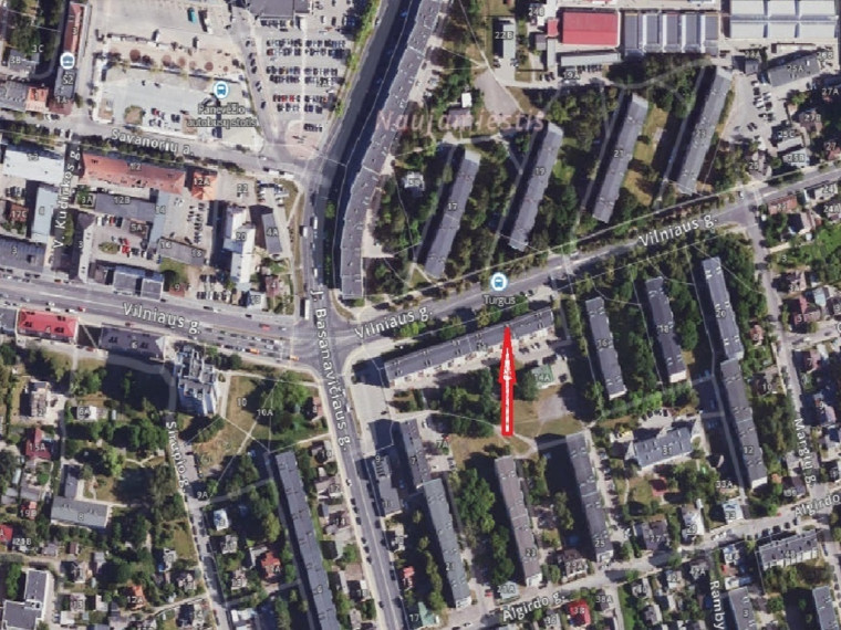 Parduodamas butas Vilniaus g., Panevėžys, 29.34 kv.m ploto 50