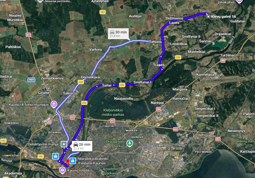 Parduodamas namas Klevų g., Drąseikių k., Kauno r. sav., 121.65 m2 ploto, 2 aukštai 18