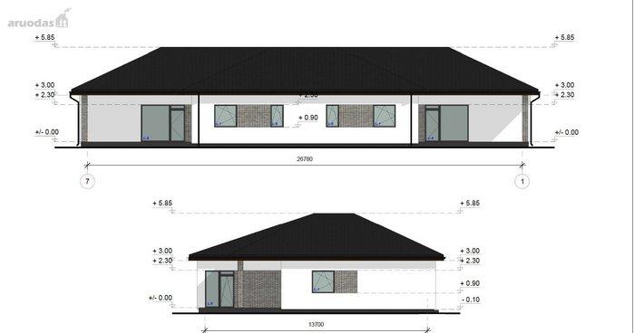 Parduodamas namas Pelėdų g., Didžiųjų Gulbinų k., Vilniaus r. sav., 127 m² ploto 4 kambariai 47