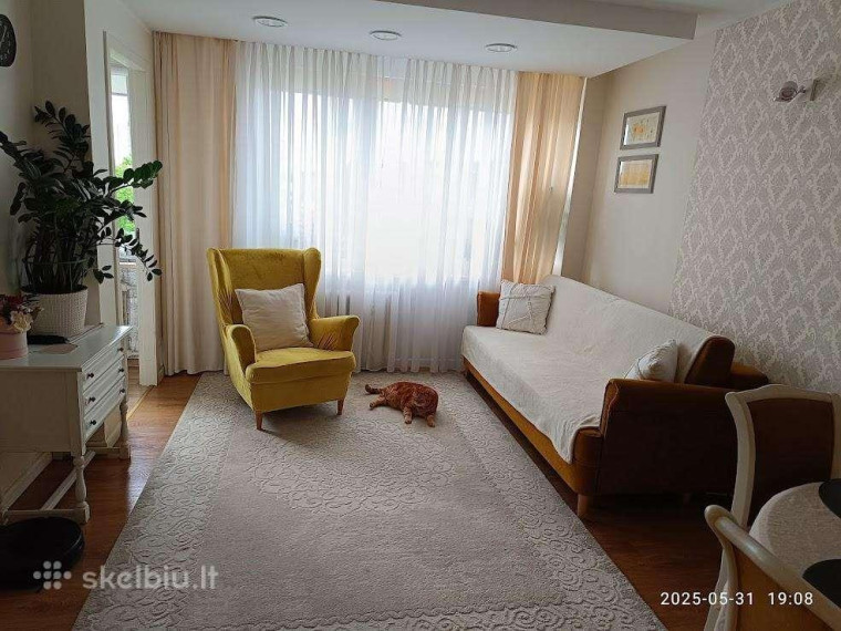 Parduodamas butas Žemaičiai, Panevėžio m., Panevėžio m. sav., 50.87 m² ploto 2 kambariai 2
