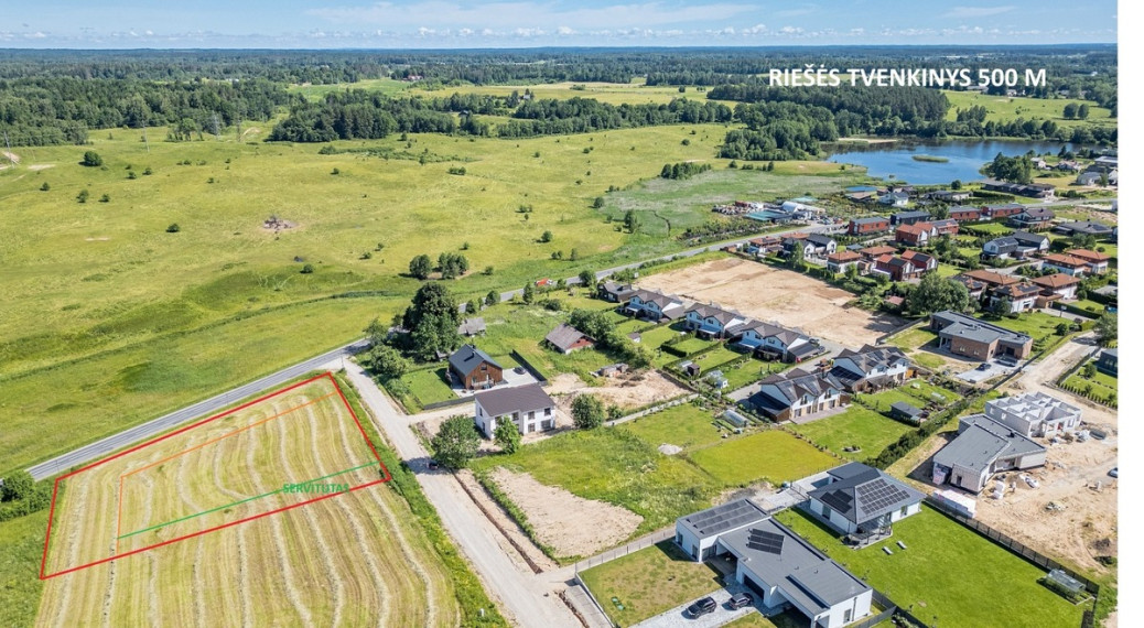 Parduodamas  sklypas Klonių g., Žemųjų Rusokų k., Vilniaus r. sav., 34 a ploto 2