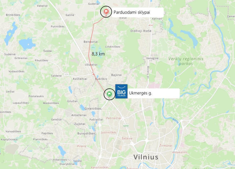 Parduodamas  sklypas Klonių g., Žemųjų Rusokų k., Vilniaus r. sav., 34 a ploto 15