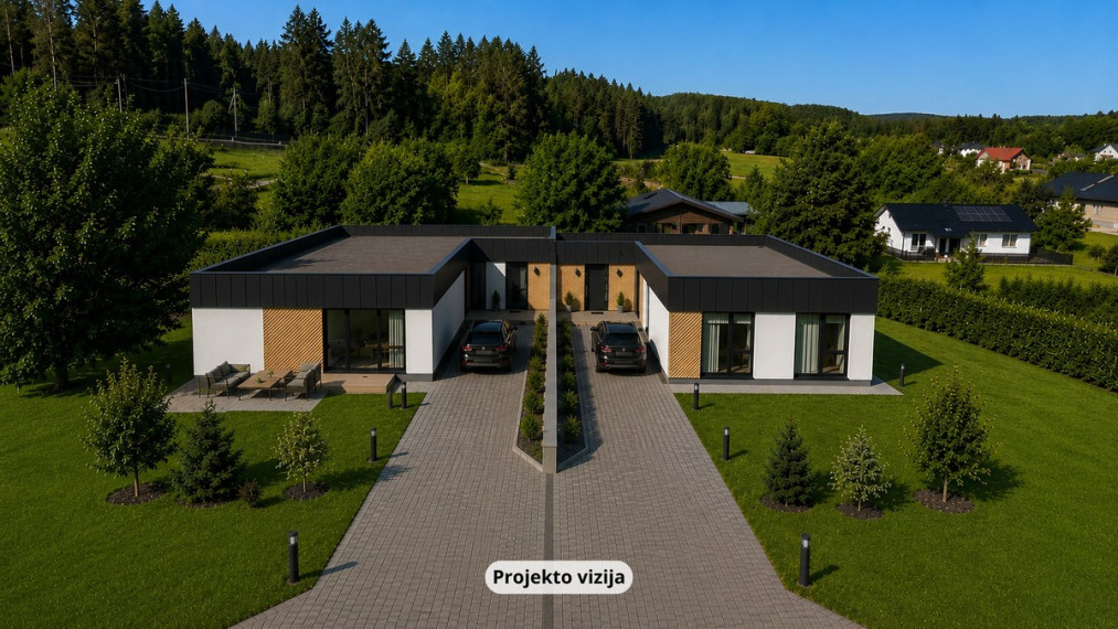 Parduodamas namas Skirgiškių g., Kermušiškių k., Vilniaus r. sav., 120 m2 ploto, 1 aukštai 1