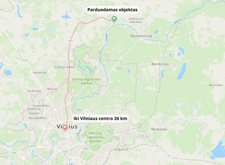 Parduodamas namas Skirgiškių g., Kermušiškių k., Vilniaus r. sav., 120 m2 ploto, 1 aukštai 12