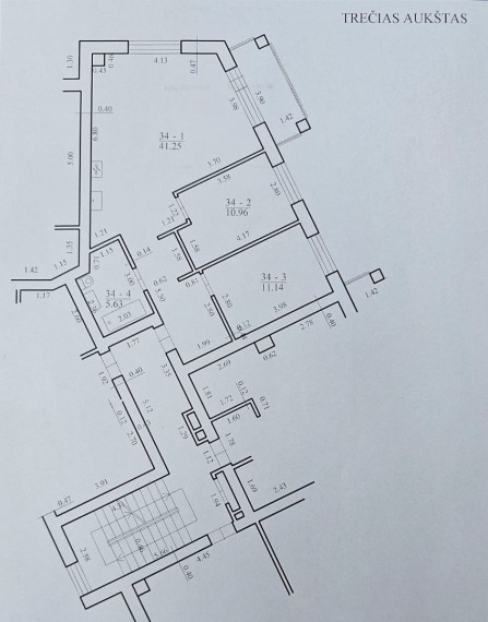 Parduodamas butas Bajorų kel., Vilniaus m., Vilniaus m. sav., 68.37 m2 ploto, 3 kambariai 26