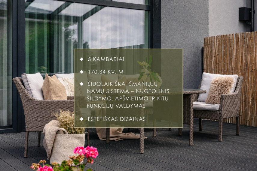 Parduodamas namas Airių g., Vilniaus m., Vilniaus m. sav., 170.34 m2 ploto, 2 aukštai 2