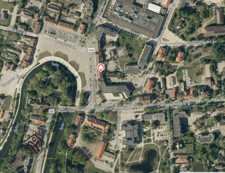 PARDUODAMAS 2 KAMBARIŲ BUTAS ŠILUTĖJE, TURGAUS G. 2 25