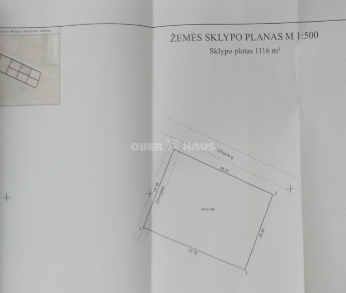 Parduodamas namų valdos paskirties sklypas Užugirio g., Neravų k., Druskininkų sav., 11.16 a ploto 6