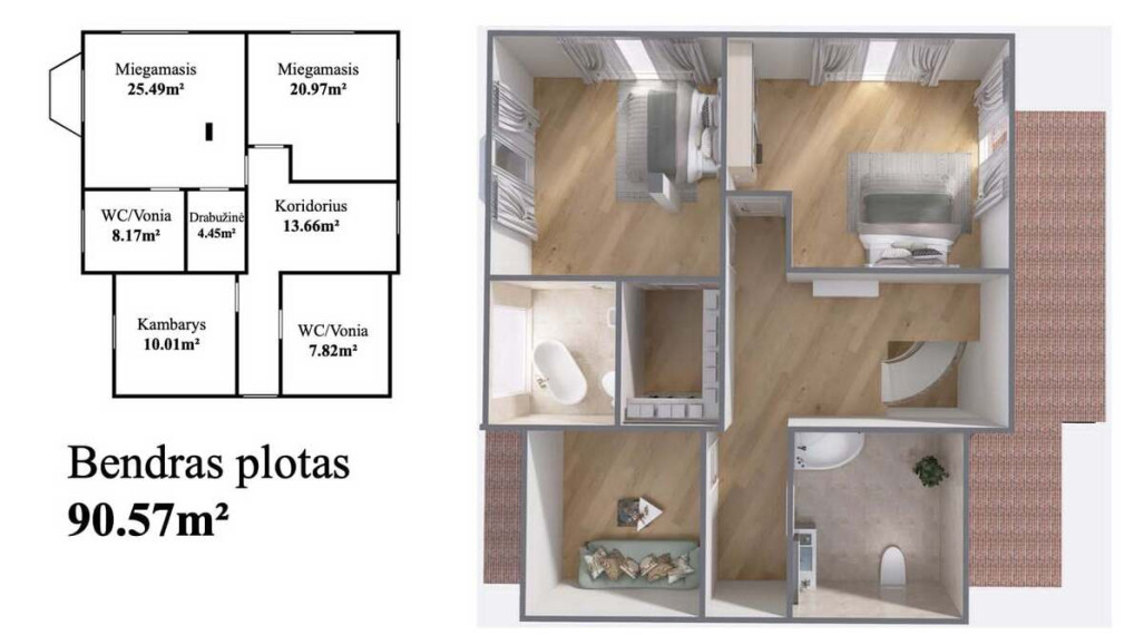 Parduodamas namas Radviliškio g., Klaipėdos m., Klaipėdos m. sav., 227.28 m2 ploto, 2 aukštai 41