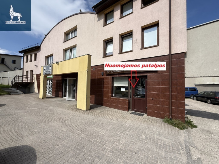 Nuomojamos kitos paskirties, sandėliavimo patalpos Žemynos g., Pašilaičiai, Vilniaus m., Vilniaus m. sav., 118.2 m2 ploto 1