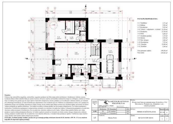 Parduodamas namas Svencelės g., Svencelės k., Klaipėdos r. sav., 237 m² ploto 6 kambariai 12