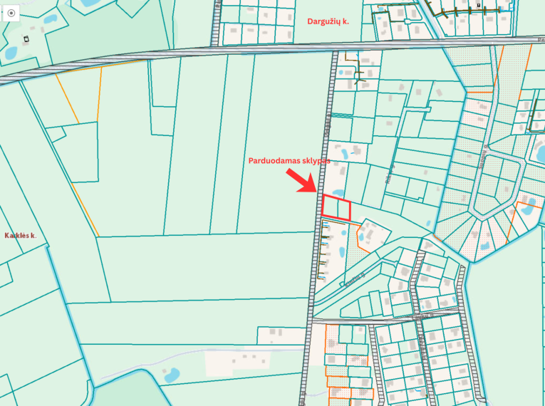 Parduodamas sklypas Zeigių g., Dargužių k., Klaipėdos r. sav., 35.00 a ploto 5
