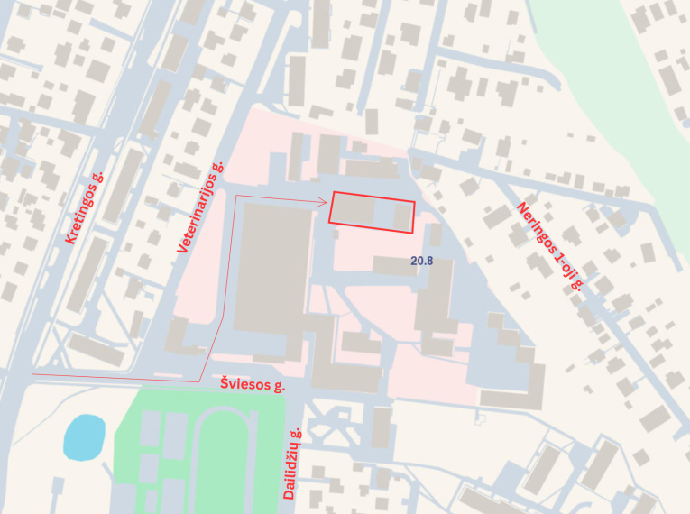 Parduodamos patalpos Šviesos g., Klaipėdos m., Klaipėdos m. sav., 204 m² ploto 4