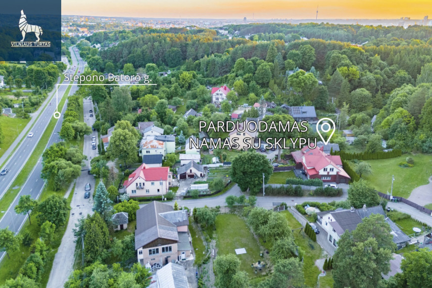 Parduodamas namas Stepono Batoro g., Antakalnis, Vilniaus m., Vilniaus m. sav., 53.34 m2 ploto, 1 aukštai 1