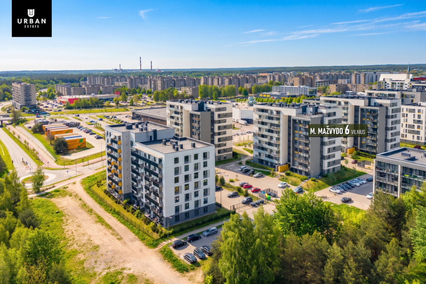 Parduodamas butas M. Mažvydo g., Pilaitėje, Vilnius, 47.89 kv.m ploto 20
