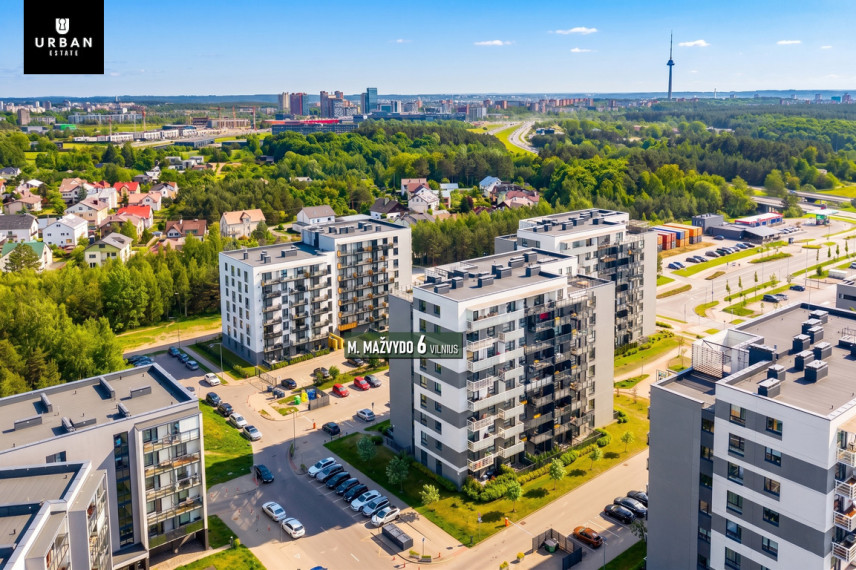 Parduodamas butas M. Mažvydo g., Pilaitėje, Vilnius, 47.89 kv.m ploto 21