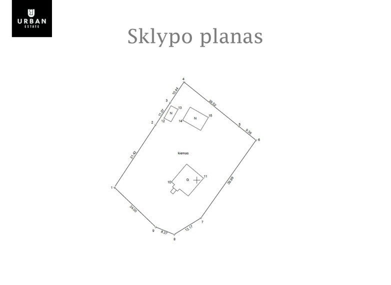 Parduodamas sklypas Pylimėlių g., Antakalnyje, Vilnius, 20 a ploto 4
