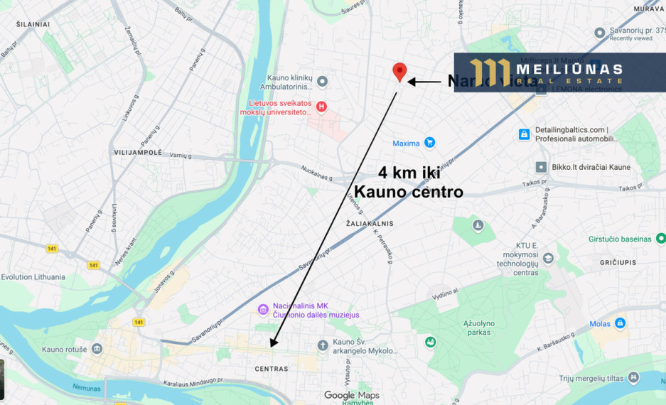 Parduodamas butas Kalniečių g., Kalniečiuose, Kaunas, 38.14 kv.m ploto 16