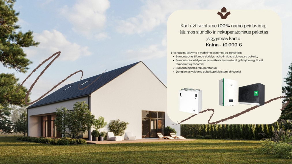 Parduodamas namas Pievų g., Turgaičių k., Trakų r. sav., 134 m2 ploto, 1 aukštai 15