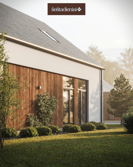 Parduodamas namas Pievų g., Turgaičių k., Trakų r. sav., 134 m2 ploto, 1 aukštai 4