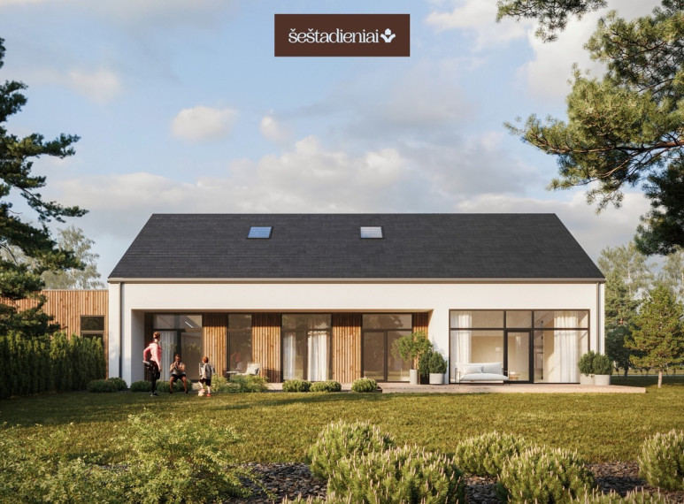 Parduodamas namas Pievų g., Turgaičių k., Trakų r. sav., 134 m2 ploto, 1 aukštai 19