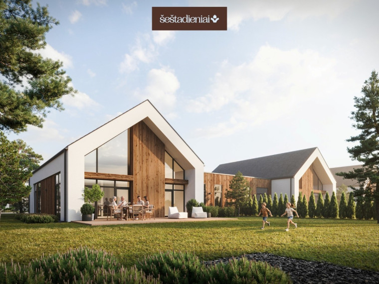 Parduodamas namas Pievų g., Turgaičių k., Trakų r. sav., 134 m2 ploto, 1 aukštai 2