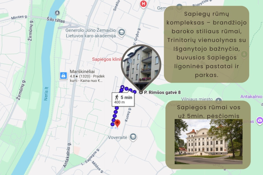 Parduodamas butas Petro Rimšos g., Vilniaus m., Vilniaus m. sav., 74.61 m2 ploto, 3 kambariai 30