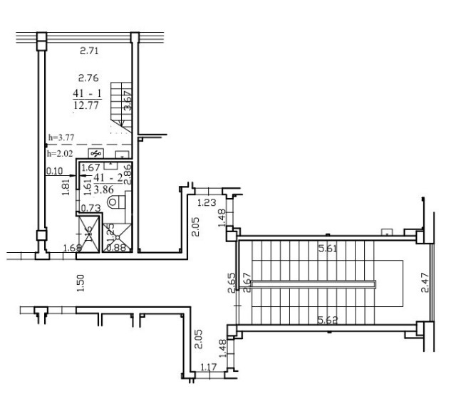Parduodamas butas Kalvarijų g., Vilniaus m., Vilniaus m. sav., 25.42 m2 ploto, 1 kambariai 26