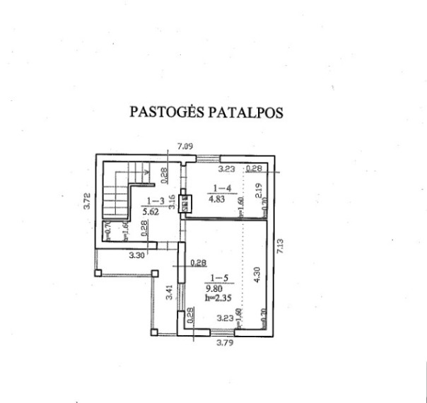 Parduodamas namas Akacijų g., Byliškių k., Prienų r. sav., 77.13 m2 ploto, 2 aukštai 26
