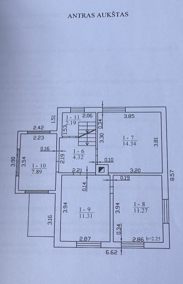 Parduodamas namas Sakalaičių Sodų 8-oji g., Vilniaus m., Vilniaus m. sav., 103.69 m2 ploto, 2 aukštai 21