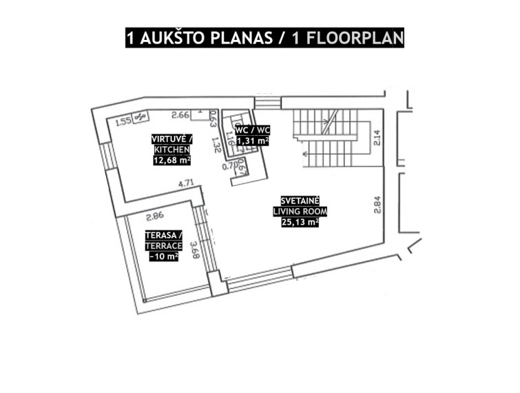 Nuomojamas butas Saulės g., Antakalnis, Vilniaus m., Vilniaus m. sav., 112 m2 ploto, 3 kambariai 37