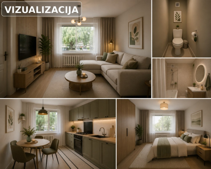 Parduodamas butas Gėlių g., Marijampolės m., Marijampolės sav., 67 m2 ploto, 3 kambariai 2