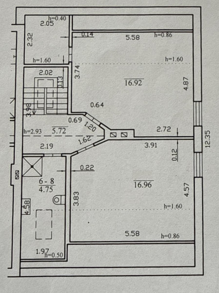 Parduodamas butas A. Mackevičiaus g., Žaliakalnis, Kauno m., Kauno m. sav., 126.42 m² ploto 4 kambariai 46